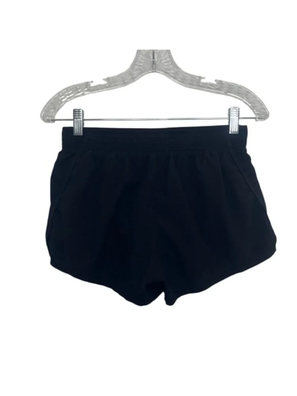Nike Dri FIT Running Shorts Small Black Elastic Waist Workout Activewear